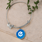 eCash (XEC) Bracelet Stainless Steel or 18k Gold Circle Bangle-Express Your Love Gifts