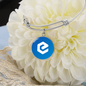 eCash (XEC) Bracelet Stainless Steel or 18k Gold Circle Bangle-Express Your Love Gifts