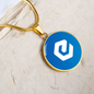 eCash (XEC) Circle Necklace Stainless Steel or 18k Gold 18-22"-Express Your Love Gifts