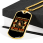 Empty Life Style Necklace Stainless Steel or 18k Gold Dog Tag 24" Chain-Express Your Love Gifts