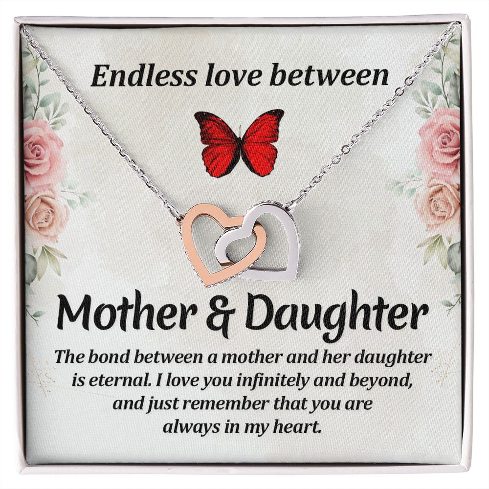 Endless Love Between Mother and Daughter Inseparable Necklace-Express Your Love Gifts