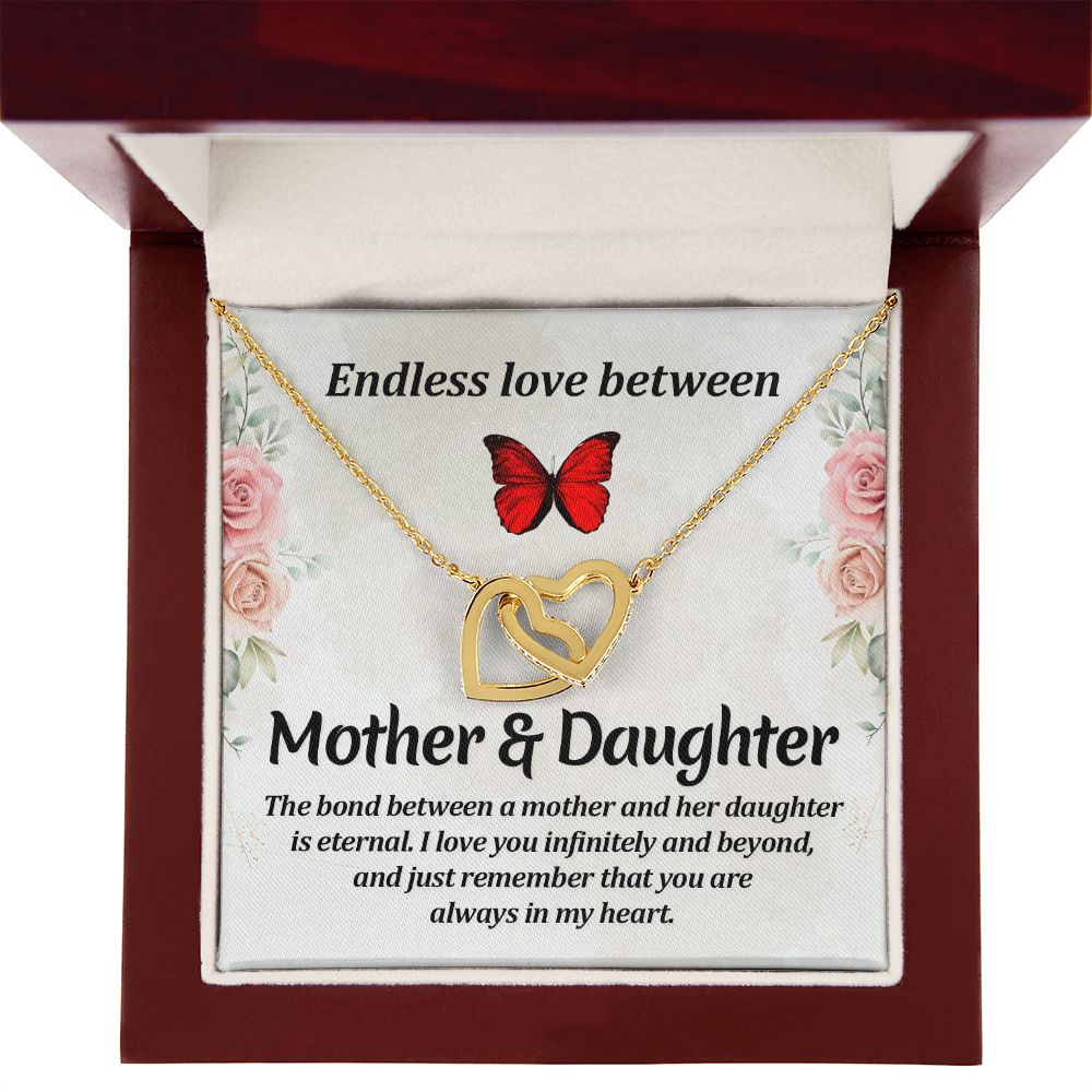 Endless Love Between Mother and Daughter Inseparable Necklace-Express Your Love Gifts