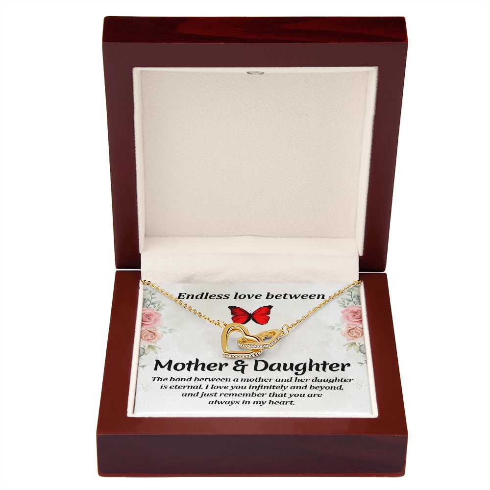 Endless Love Between Mother and Daughter Inseparable Necklace-Express Your Love Gifts