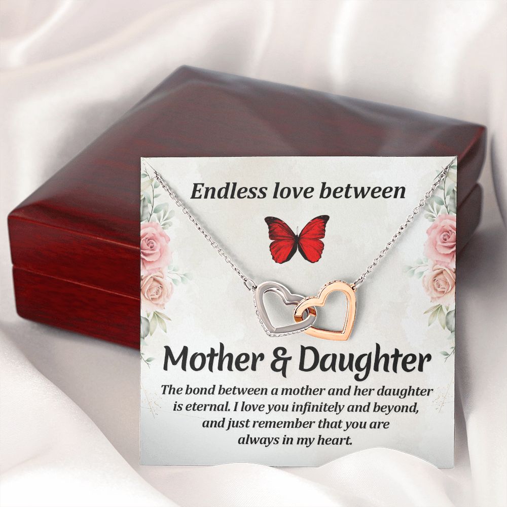 Endless Love Between Mother and Daughter Inseparable Necklace-Express Your Love Gifts