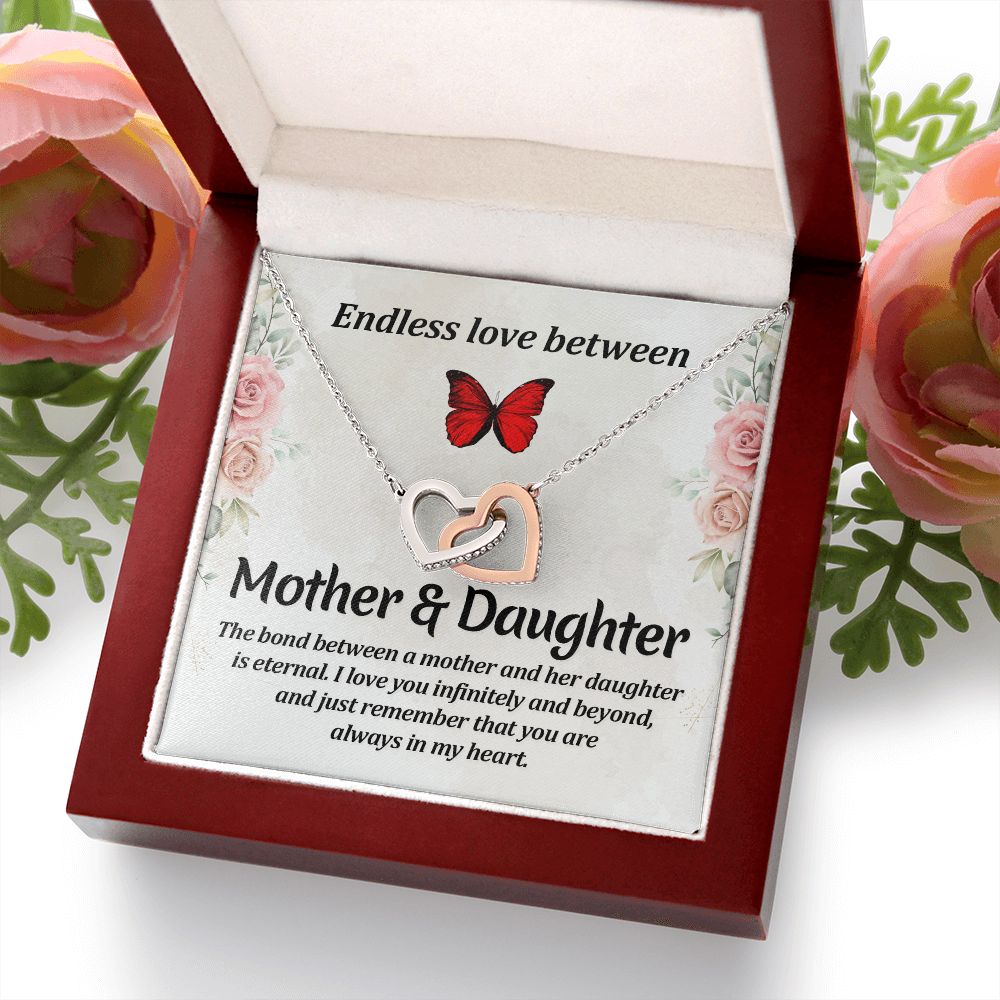 Endless Love Between Mother and Daughter Inseparable Necklace-Express Your Love Gifts