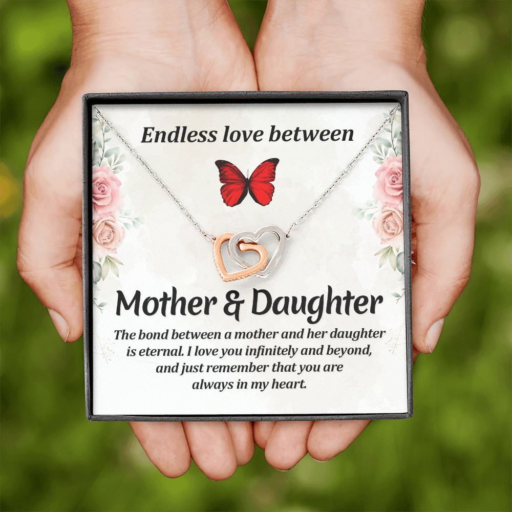 Endless Love Between Mother and Daughter Inseparable Necklace-Express Your Love Gifts