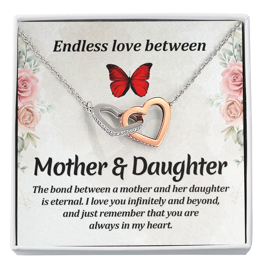 Endless Love Between Mother and Daughter Inseparable Necklace-Express Your Love Gifts