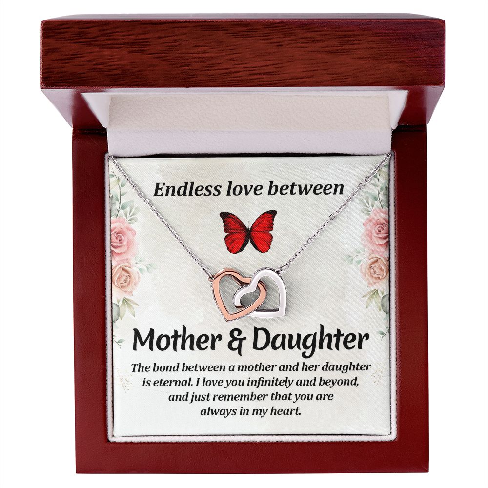 Endless Love Between Mother and Daughter Inseparable Necklace-Express Your Love Gifts