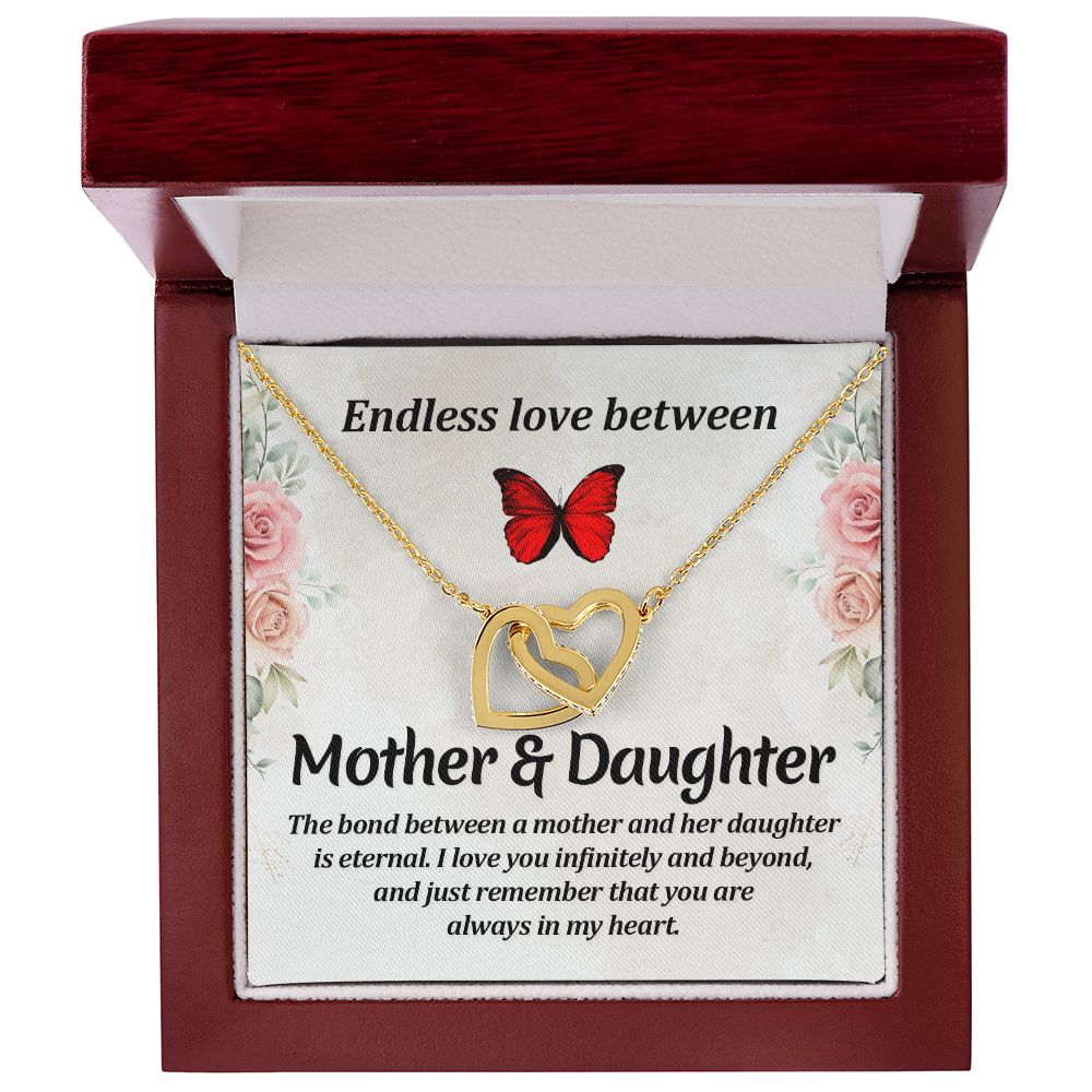 Endless Love Between Mother and Daughter Inseparable Necklace-Express Your Love Gifts