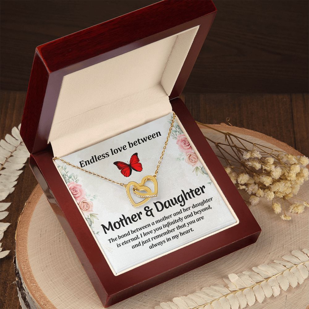 Endless Love Between Mother and Daughter Inseparable Necklace-Express Your Love Gifts