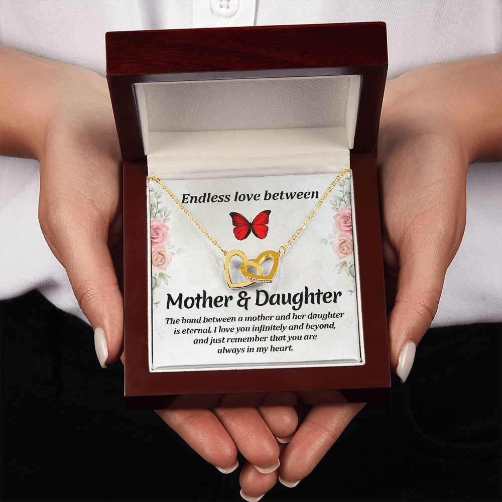 Endless Love Between Mother and Daughter Inseparable Necklace-Express Your Love Gifts