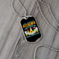 English Springer Mom Necklace Stainless Steel or 18k Gold Dog Tag 24" Chain-Express Your Love Gifts