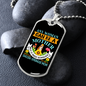 English Springer Mom Necklace Stainless Steel or 18k Gold Dog Tag 24" Chain-Express Your Love Gifts