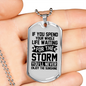 Enjoy The Sunshine Necklace Stainless Steel or 18k Gold Dog Tag 24" Chain-Express Your Love Gifts