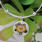 Ethereum Black Bracelet Stainless Steel or 18k Gold Circle Bangle-Express Your Love Gifts