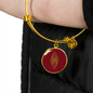 Ethereum Classic Bracelet Stainless Steel or 18k Gold Circle Bangle-Express Your Love Gifts