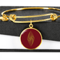 Ethereum Classic Bracelet Stainless Steel or 18k Gold Circle Bangle-Express Your Love Gifts