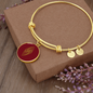 Ethereum Classic Bracelet Stainless Steel or 18k Gold Circle Bangle-Express Your Love Gifts