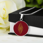 Ethereum Classic Circle Necklace Stainless Steel or 18k Gold 18-22"-Express Your Love Gifts