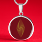 Ethereum Classic Circle Necklace Stainless Steel or 18k Gold 18-22"-Express Your Love Gifts