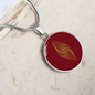 Ethereum Classic Circle Necklace Stainless Steel or 18k Gold 18-22"-Express Your Love Gifts