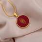 Ethereum Classic Circle Necklace Stainless Steel or 18k Gold 18-22"-Express Your Love Gifts