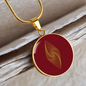 Ethereum Classic Circle Necklace Stainless Steel or 18k Gold 18-22"-Express Your Love Gifts