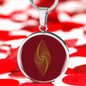 Ethereum Classic ETC Circle Pendant Stainless Steel or 18k Gold 18-22"-Express Your Love Gifts