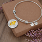 Ethereum Cryptocurrency Black Gold Bracelet Stainless Steel or 18k Gold Circle Bangle-Express Your Love Gifts