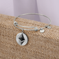 Ethereum (ETH) Bracelet Stainless Steel or 18k Gold Circle Bangle-Express Your Love Gifts
