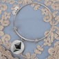 Ethereum (ETH) Bracelet Stainless Steel or 18k Gold Circle Bangle-Express Your Love Gifts