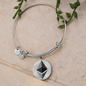 Ethereum (ETH) Bracelet Stainless Steel or 18k Gold Circle Bangle-Express Your Love Gifts