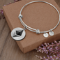 Ethereum (ETH) Bracelet Stainless Steel or 18k Gold Circle Bangle-Express Your Love Gifts