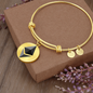 Ethereum (ETH) Bracelet Stainless Steel or 18k Gold Circle Bangle-Express Your Love Gifts