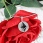 Ethereum (ETH) Circle Necklace Stainless Steel or 18k Gold 18-22"-Express Your Love Gifts