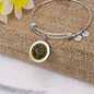 Ethereum Gold Bracelet Stainless Steel or 18k Gold Circle Bangle-Express Your Love Gifts