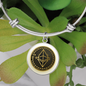 Ethereum Gold Bracelet Stainless Steel or 18k Gold Circle Bangle-Express Your Love Gifts