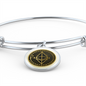 Ethereum Gold Bracelet Stainless Steel or 18k Gold Circle Bangle-Express Your Love Gifts