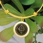 Ethereum Gold Bracelet Stainless Steel or 18k Gold Circle Bangle-Express Your Love Gifts