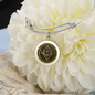 Ethereum Gold Bracelet Stainless Steel or 18k Gold Circle Bangle-Express Your Love Gifts