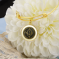 Ethereum Gold Bracelet Stainless Steel or 18k Gold Circle Bangle-Express Your Love Gifts