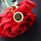 Ethereum Gold Circle Necklace Stainless Steel or 18k Gold 18-22"-Express Your Love Gifts