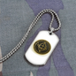 Ethereum Gold Crypto Necklace Stainless Steel or 18k Gold Dog Tag 24" Chain-Express Your Love Gifts