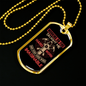 Every Curse Word Imaginable Necklace Stainless Steel or 18k Gold Dog Tag 24" Chain-Express Your Love Gifts