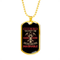 Every Curse Word Imaginable Necklace Stainless Steel or 18k Gold Dog Tag 24" Chain-Express Your Love Gifts