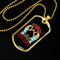 Every Dog Day Paw Necklace Stainless Steel or 18k Gold Dog Tag 24" Chain-Express Your Love Gifts