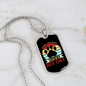 Every Dog Day Paw Necklace Stainless Steel or 18k Gold Dog Tag 24" Chain-Express Your Love Gifts