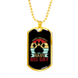 Every Dog Day Paw Necklace Stainless Steel or 18k Gold Dog Tag 24" Chain-Express Your Love Gifts