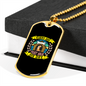 Every Dog Day Puppy Necklace Stainless Steel or 18k Gold Dog Tag 24" Chain-Express Your Love Gifts