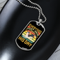 Every Dog Day Siberian Necklace Stainless Steel or 18k Gold Dog Tag 24" Chain-Express Your Love Gifts